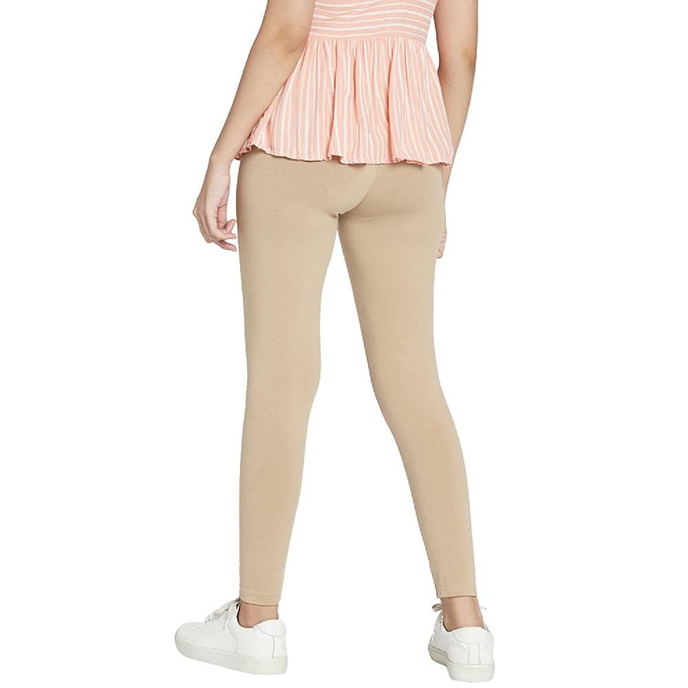 GO COLORS Women's Mid-Rise Cropped Cotton Leggings - Image 54