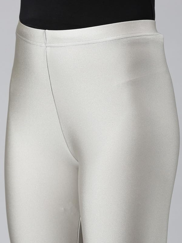 GO COLORS Women's Mid-Rise Cropped Cotton Leggings - Image 118