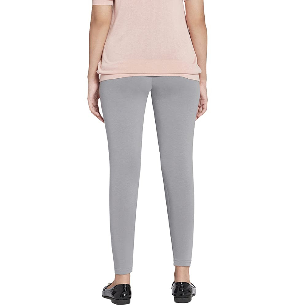 GO COLORS Women's Mid-Rise Cropped Cotton Leggings - Image 188
