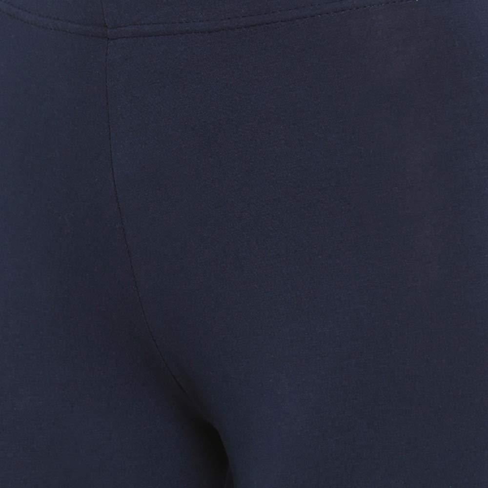 GO COLORS Women's Mid-Rise Cropped Cotton Leggings - Image 262