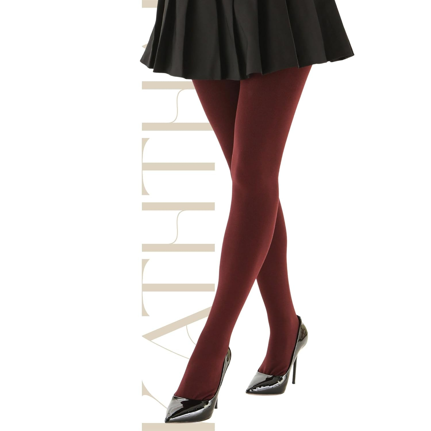 Kaththai Women's High-Rise Fleece Thermal Leggings - Image 27