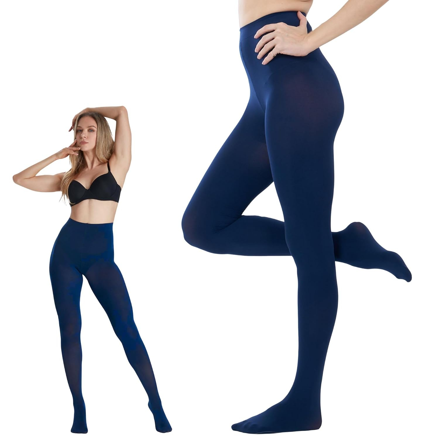Kaththai Women's High-Rise Fleece Thermal Leggings - Image 29
