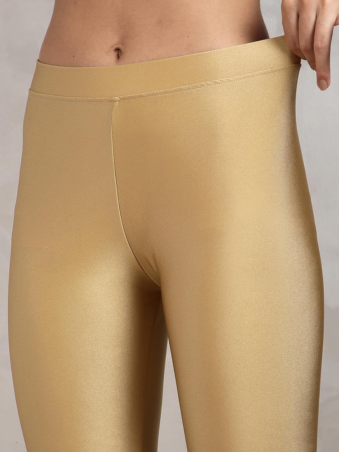 Twin Birds Women's Stretch Shimmer Leggings - Image 5