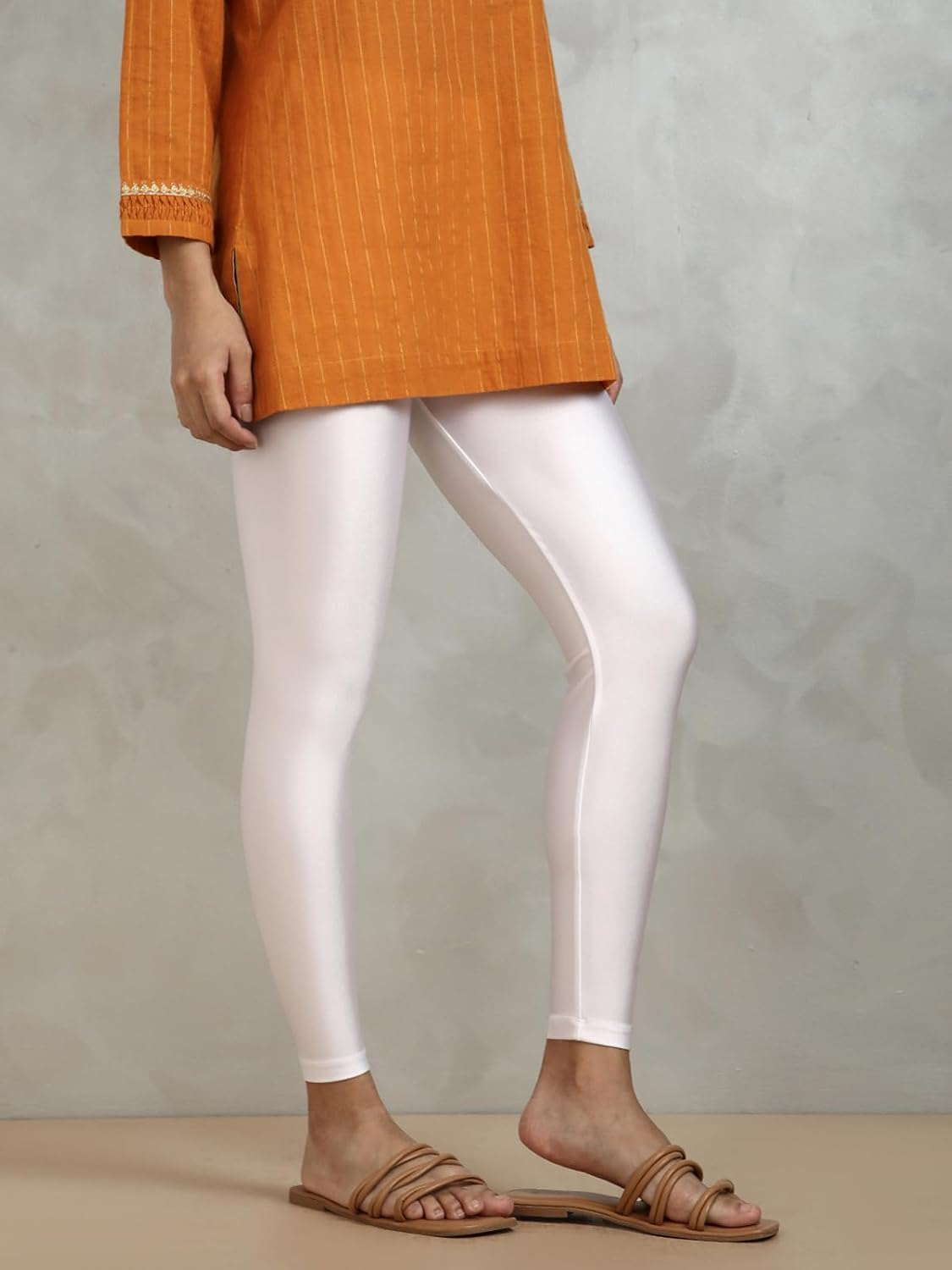 Twin Birds Women's Stretch Shimmer Leggings - Image 63