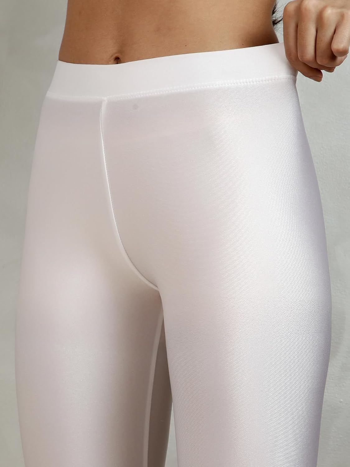 Twin Birds Women's Stretch Shimmer Leggings - Image 65