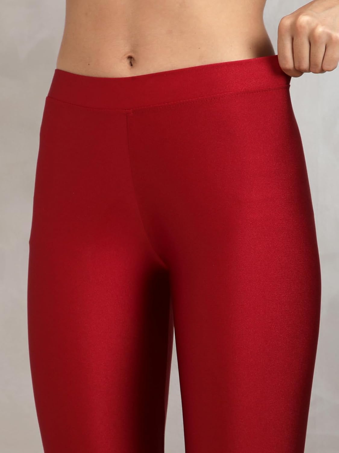 Twin Birds Women's Stretch Shimmer Leggings - Image 89