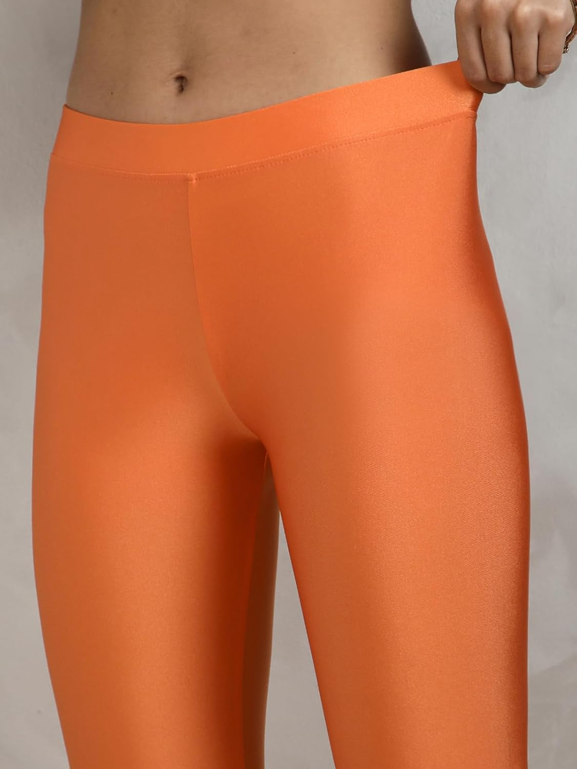 Twin Birds Women's Stretch Shimmer Leggings - Image 95