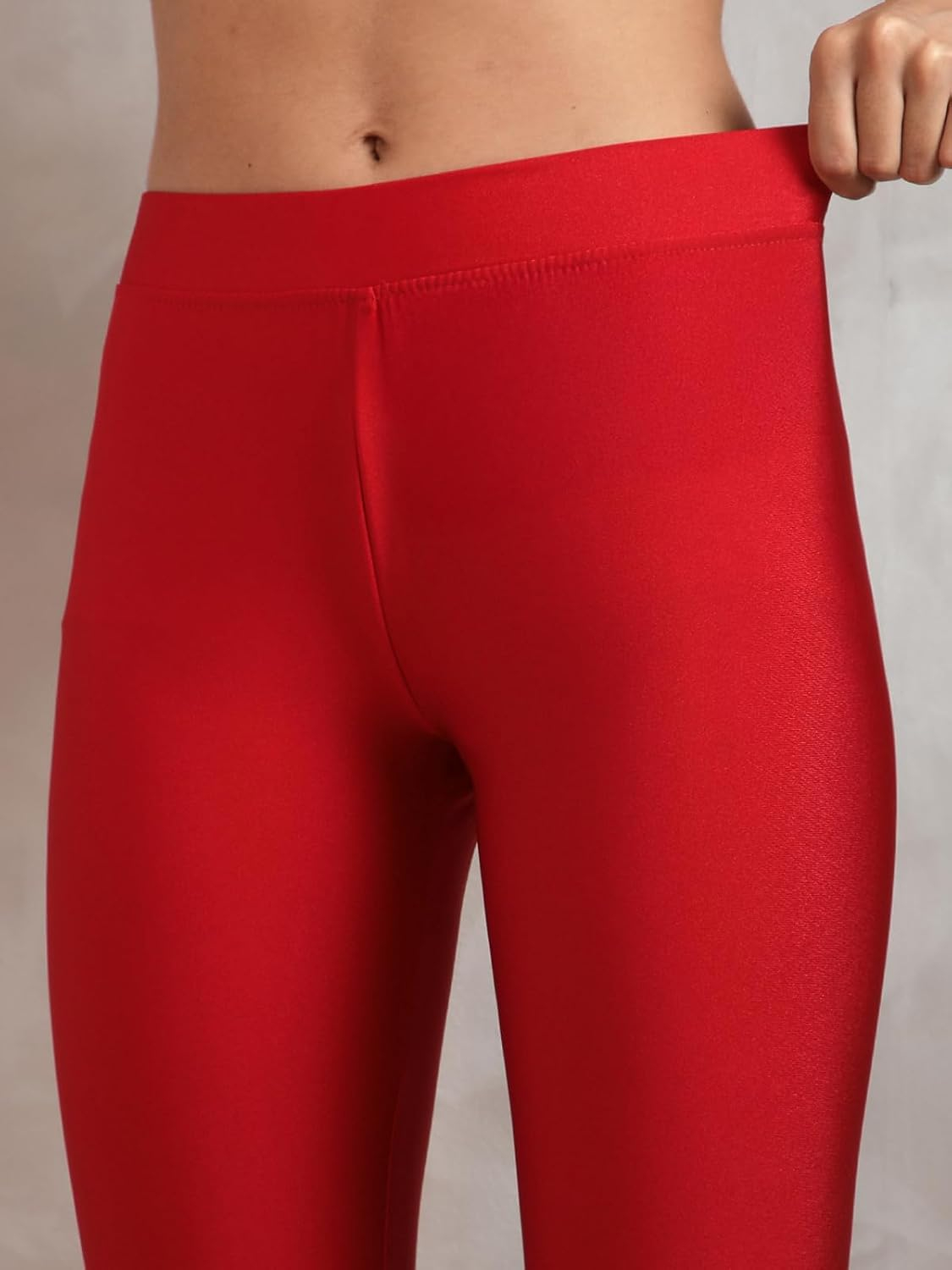 Twin Birds Women's Stretch Shimmer Leggings - Image 107