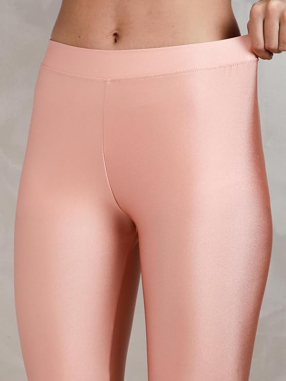 Twin Birds Women's Stretch Shimmer Leggings - Image 118