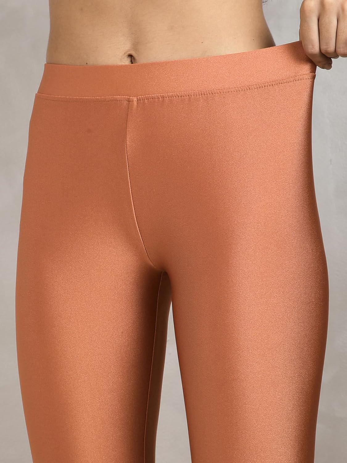 Twin Birds Women's Stretch Shimmer Leggings - Image 125