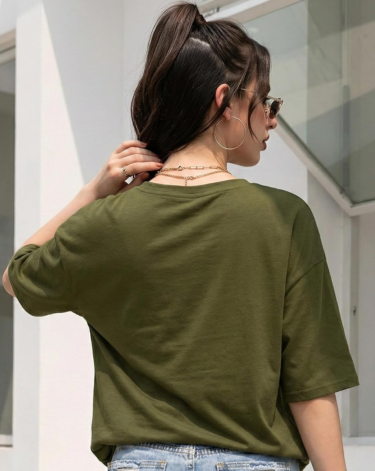 AUSK Women's Graphic Oversized T-Shirt - Image 14