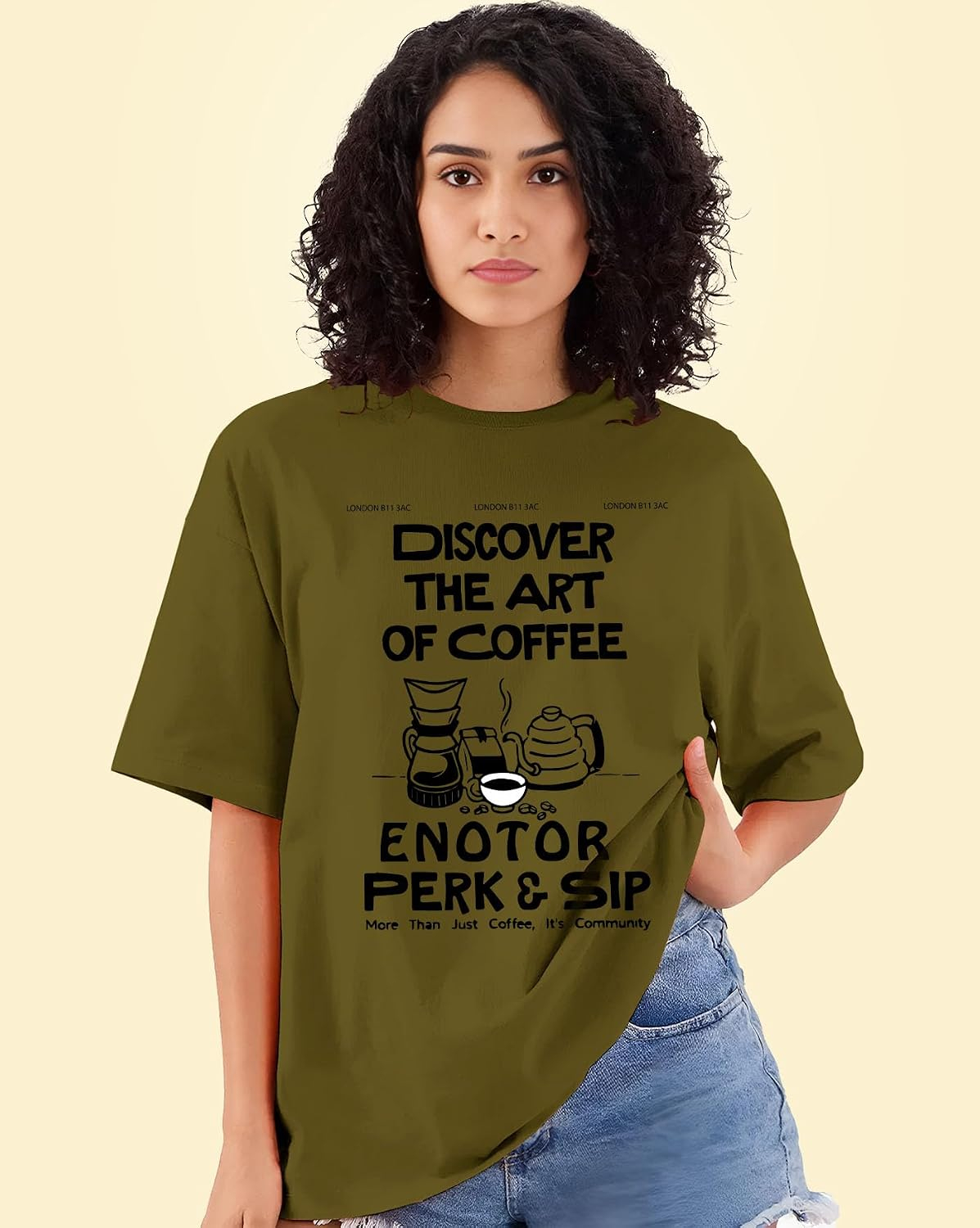 AUSK Women's Graphic Oversized T-Shirt - Image 24