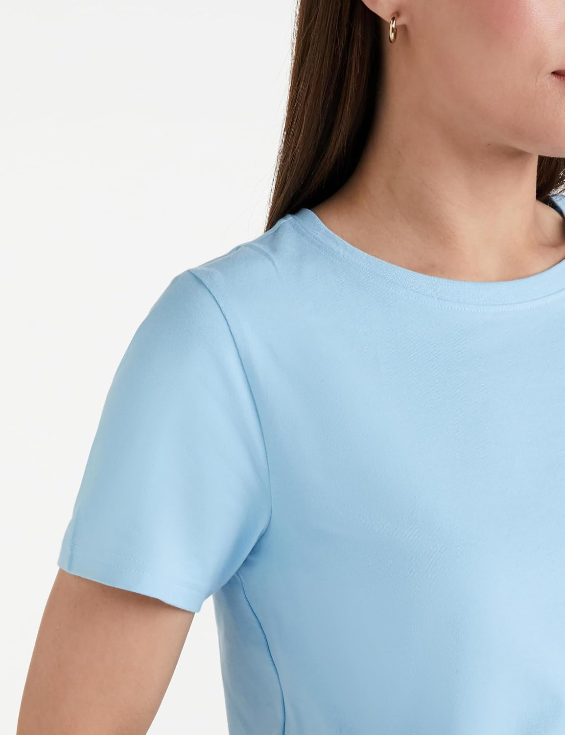 Symbol Women's Cotton-Stretch Round-Neck T-Shirts - Pack of 2 - Image 7