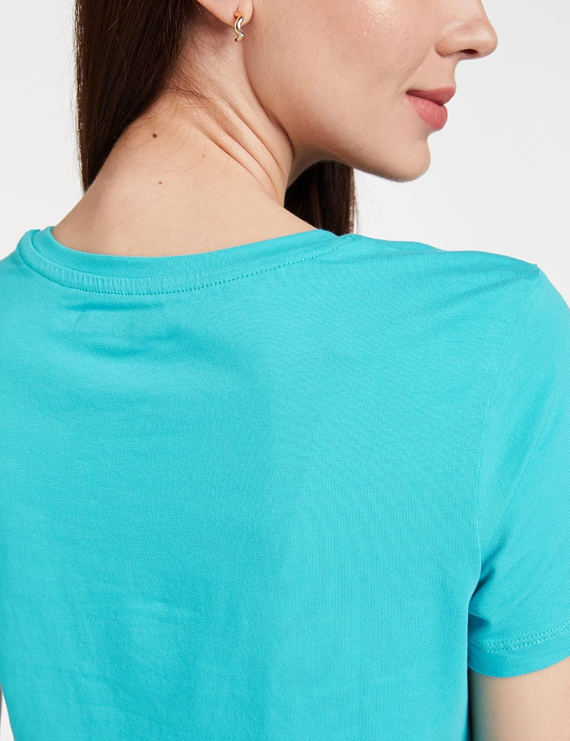 Symbol Women's Cotton-Stretch Round-Neck T-Shirts - Pack of 2 - Image 14