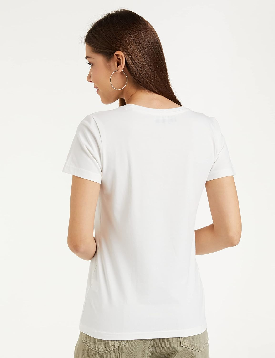 Symbol Women's Cotton-Stretch Round-Neck T-Shirts - Pack of 2 - Image 19