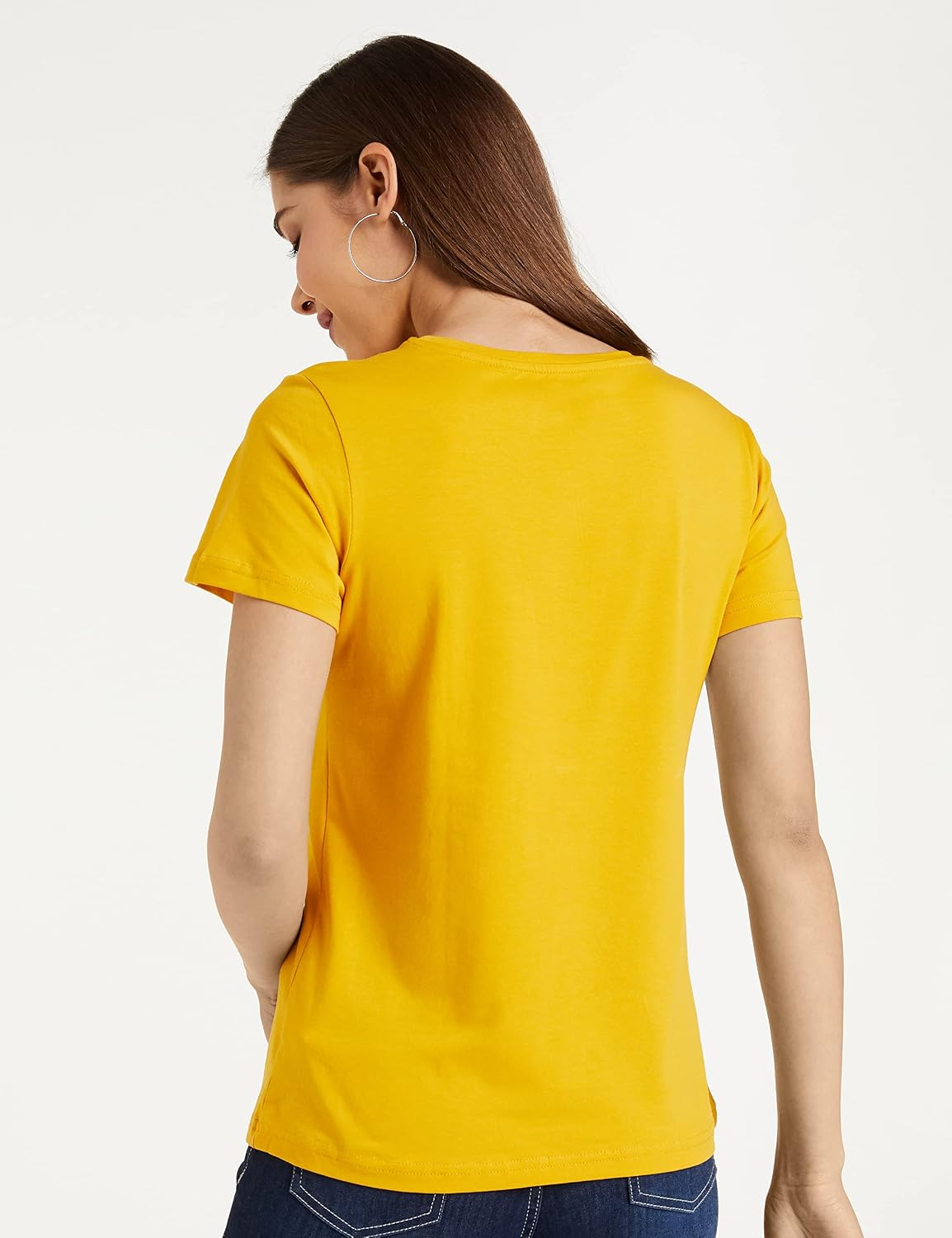 Symbol Women's Cotton-Stretch Round-Neck T-Shirts - Pack of 2 - Image 104