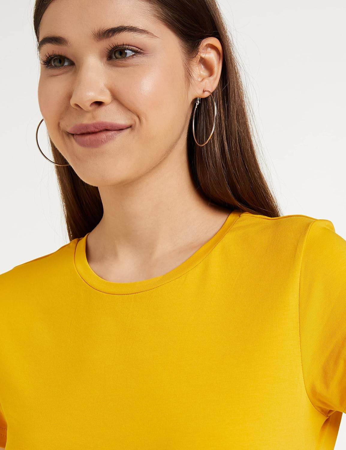 Symbol Women's Cotton-Stretch Round-Neck T-Shirts - Pack of 2 - Image 106