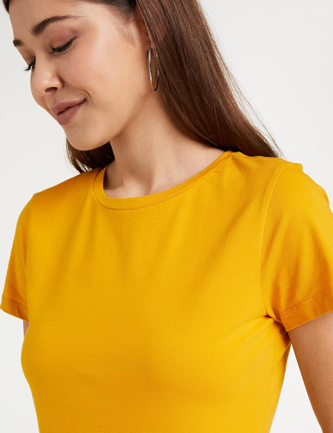 Symbol Women's Cotton-Stretch Round-Neck T-Shirts - Pack of 2 - Image 133