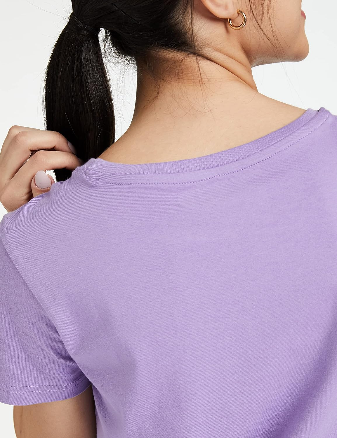Symbol Women's Cotton-Stretch Round-Neck T-Shirts - Pack of 2 - Image 143