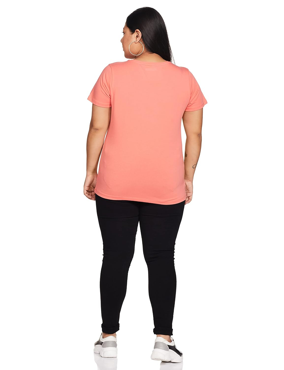 Symbol Women's Cotton-Stretch V-Neck T-Shirts - Pack of 2 - Image 20