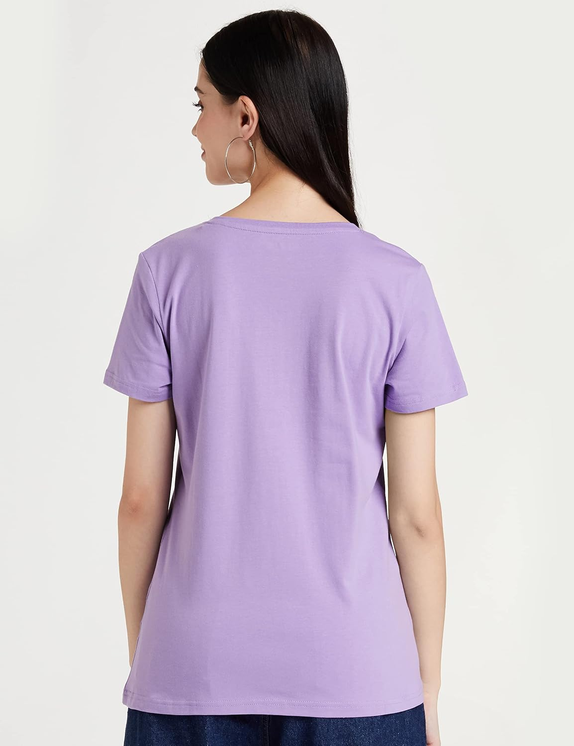 Symbol Women's Cotton-Stretch V-Neck T-Shirts - Pack of 2 - Image 43