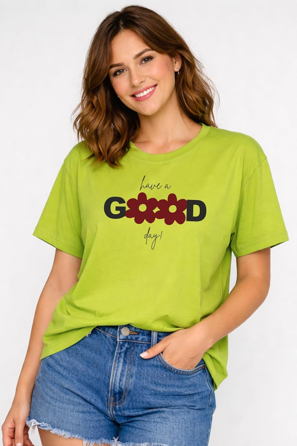 London Hills Women's Loose-Fit Graphic T-Shirt - Image 2