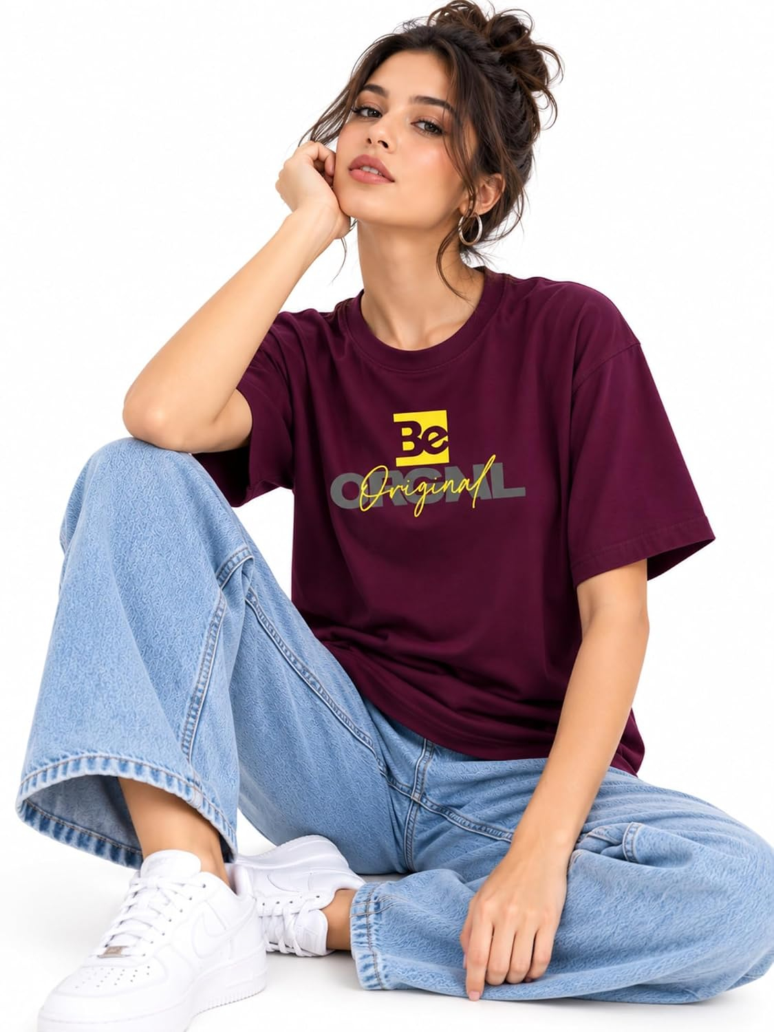 London Hills Women's Loose-Fit Graphic T-Shirt - Image 14