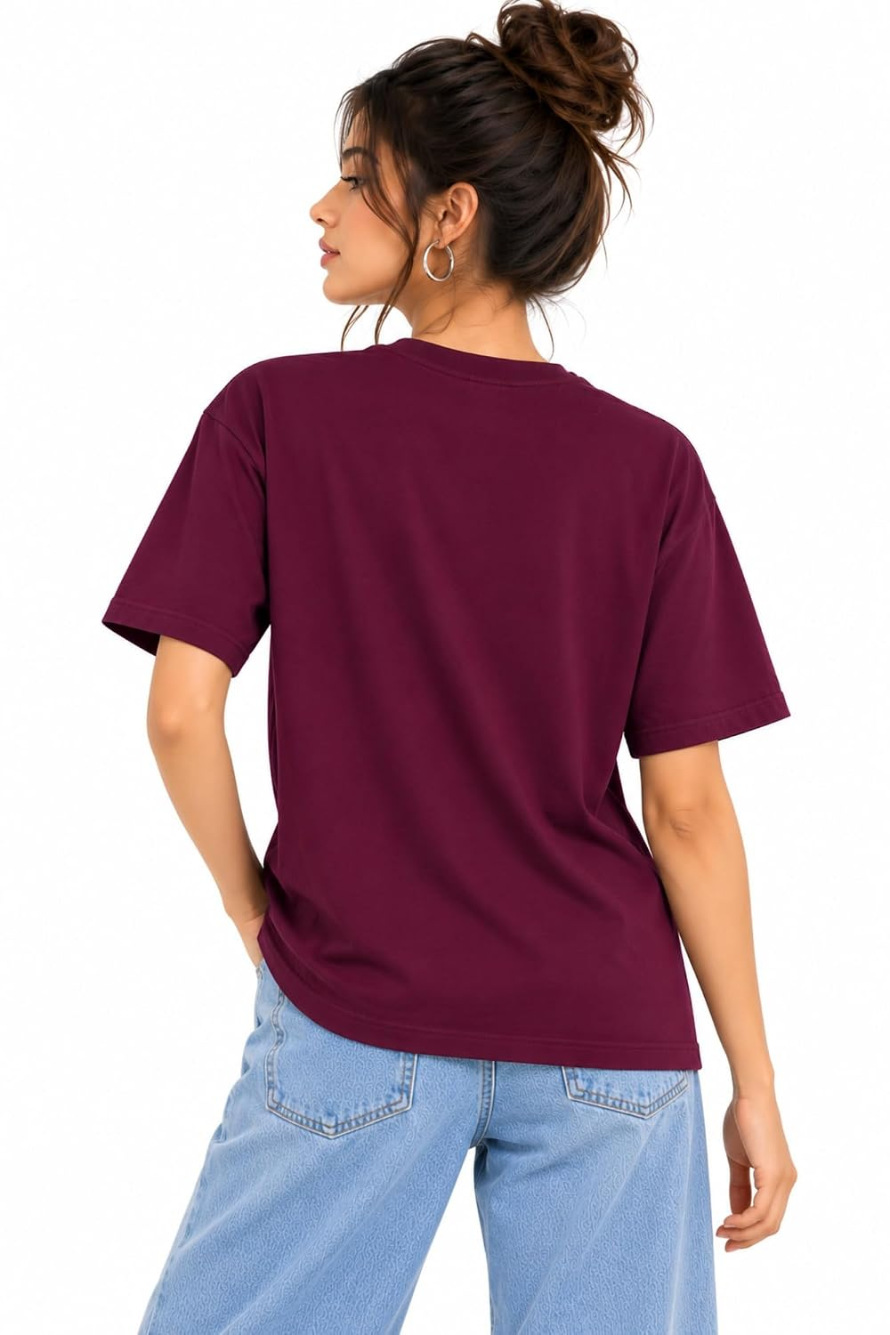 London Hills Women's Loose-Fit Graphic T-Shirt - Image 18