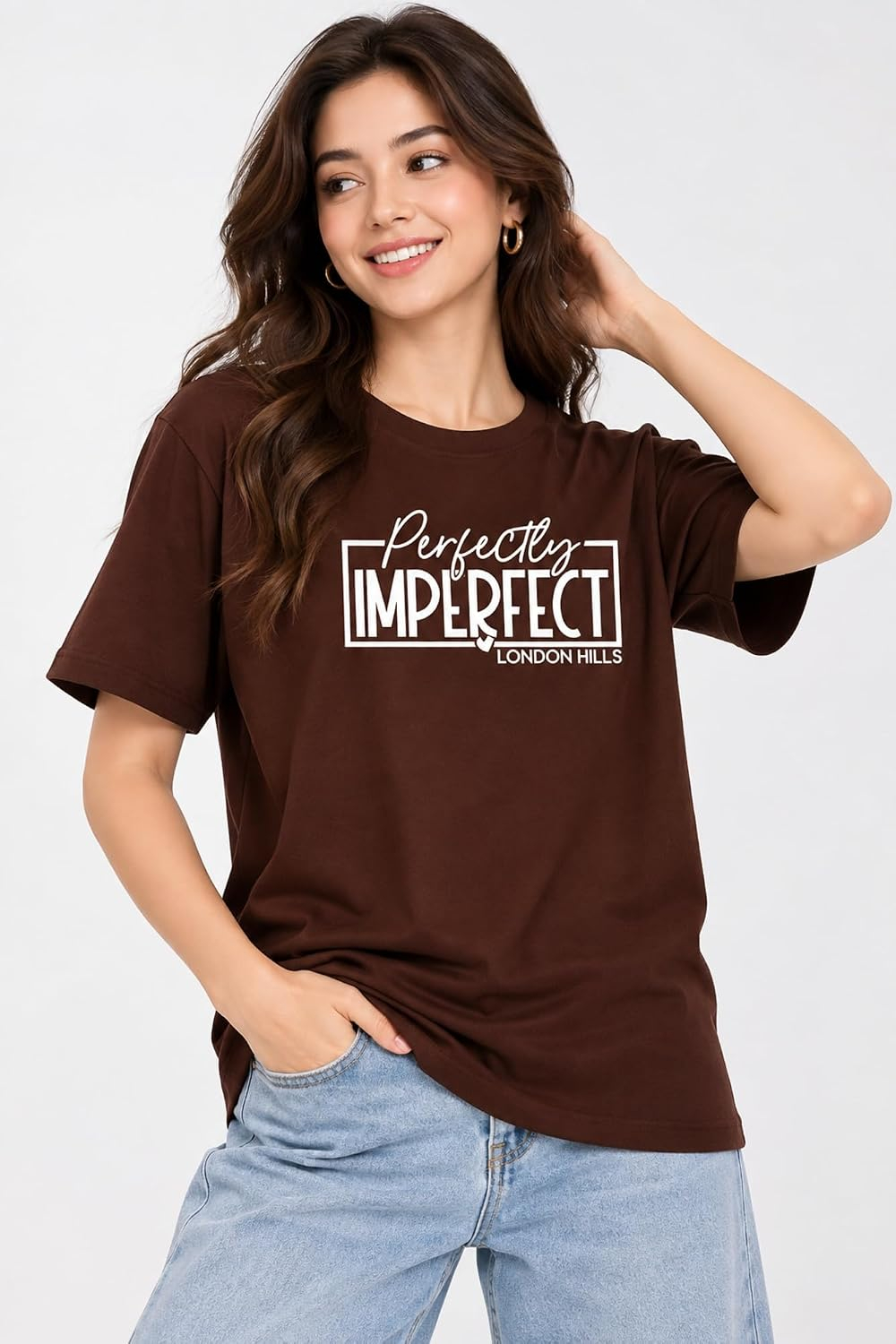 London Hills Women's Loose-Fit Graphic T-Shirt - Image 26