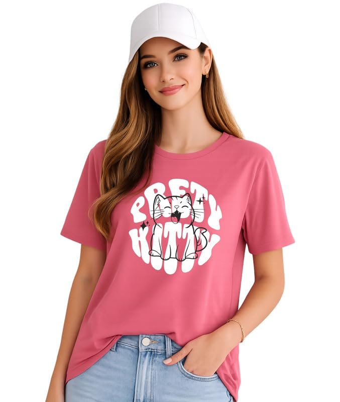 London Hills Women's Loose-Fit Graphic T-Shirt - Image 27