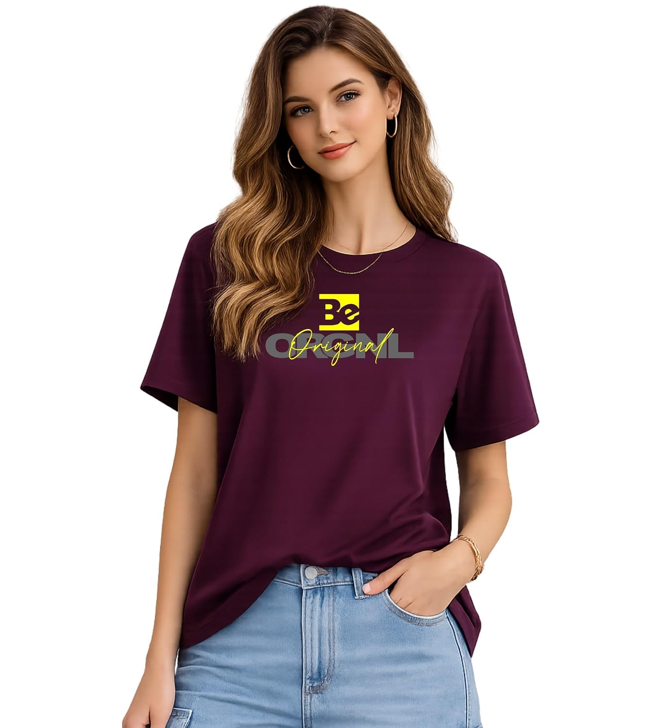 London Hills Women's Loose-Fit Graphic T-Shirt - Image 81