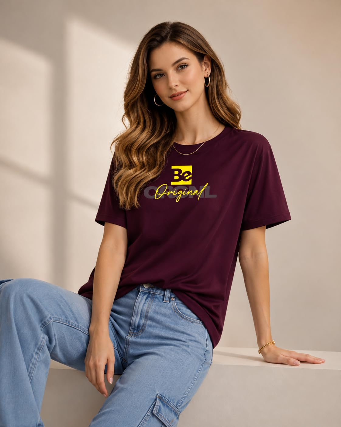 London Hills Women's Loose-Fit Graphic T-Shirt - Image 85