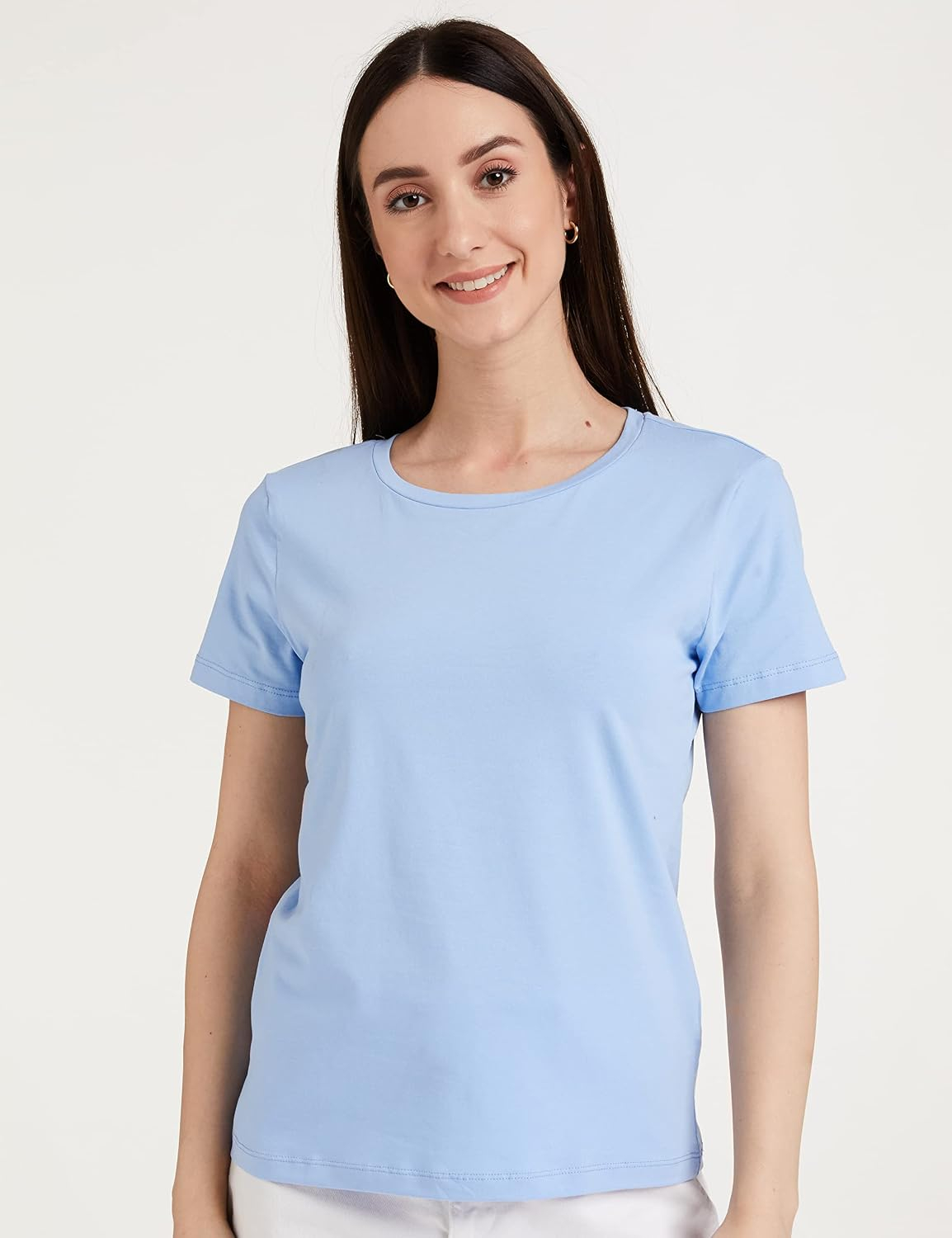 Symbol Women's Sleeveless Cotton Round-Neck T-Shirts - Pack of 3 - Image 8