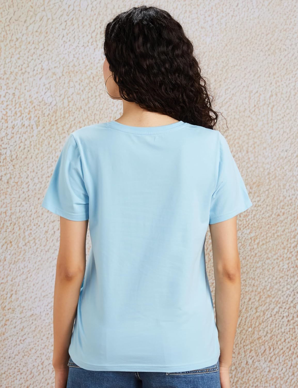 Symbol Women's Sleeveless Cotton Round-Neck T-Shirts - Pack of 3 - Image 25