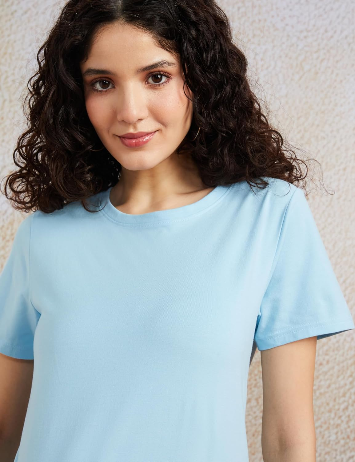 Symbol Women's Sleeveless Cotton Round-Neck T-Shirts - Pack of 3 - Image 27