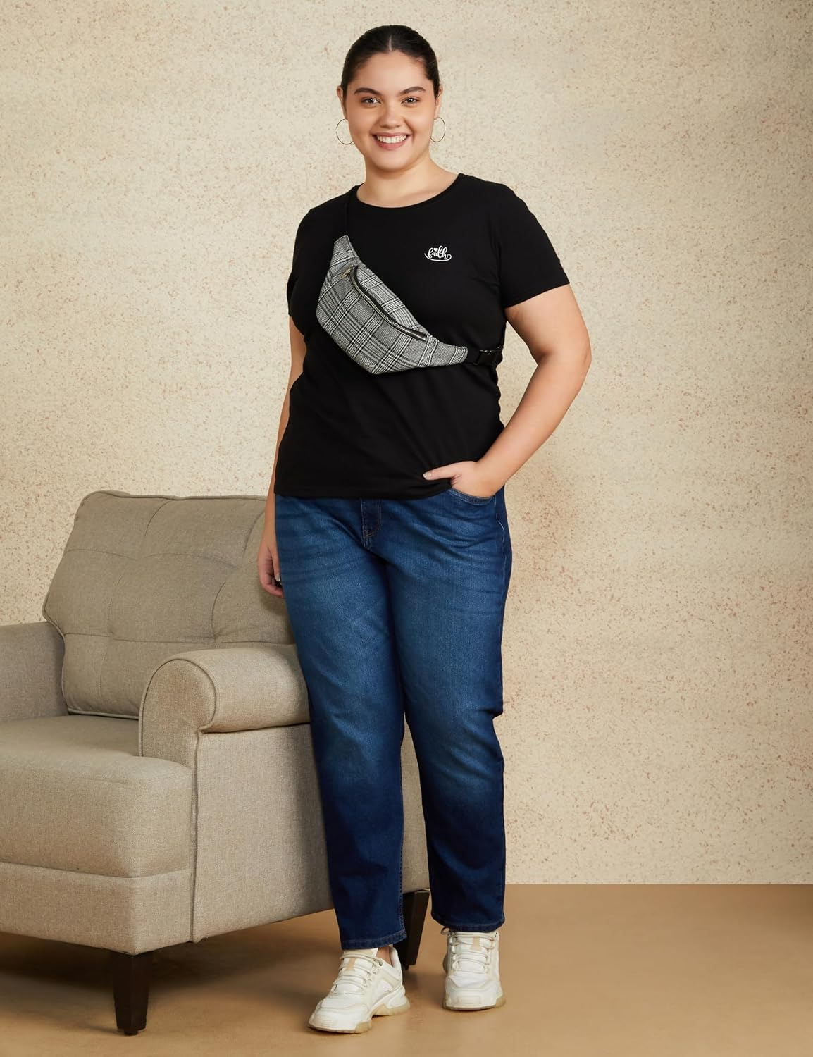 Symbol Women's Sleeveless Cotton Round-Neck T-Shirts - Pack of 3 - Image 48