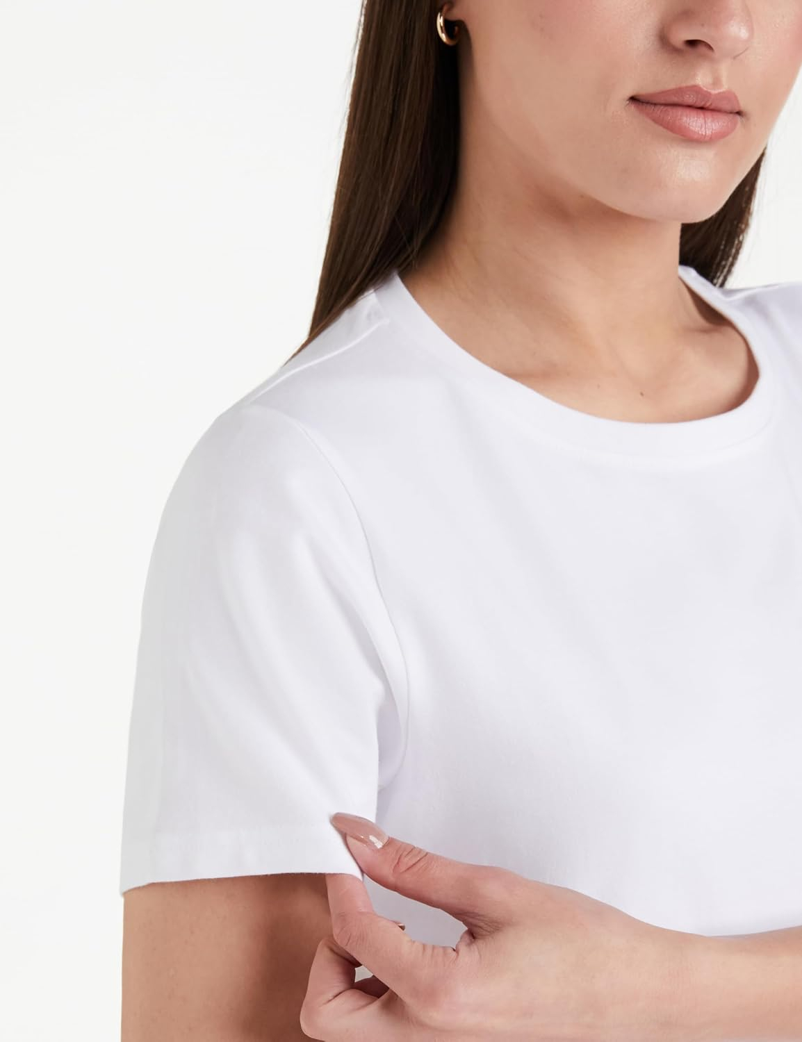 Symbol Women's Sleeveless Cotton Round-Neck T-Shirts - Pack of 3 - Image 54