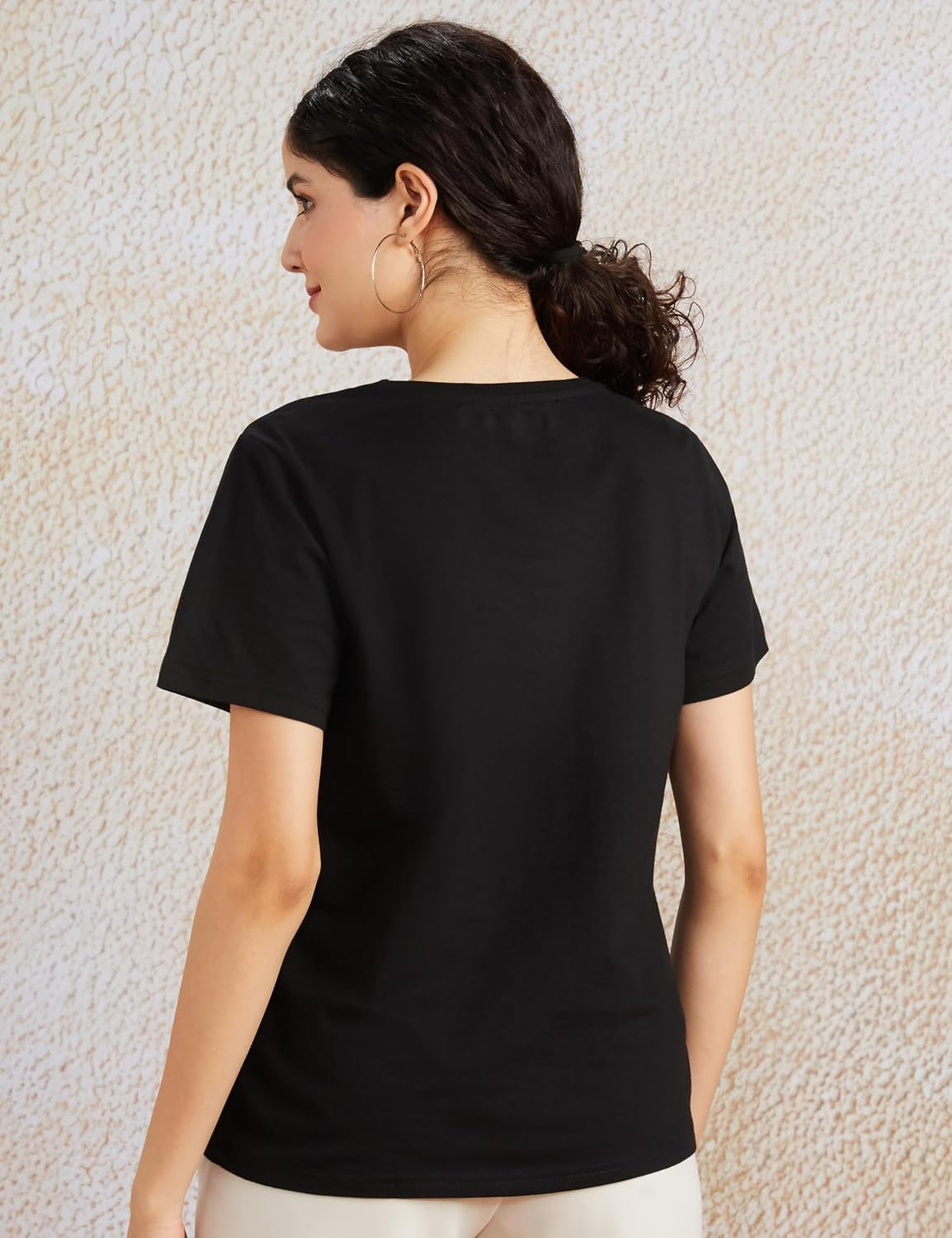 Symbol Women's Sleeveless Cotton Round-Neck T-Shirts - Pack of 3 - Image 64