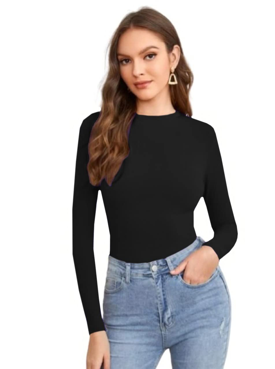 Dream Beauty Fashion Women's Long-Sleeve Round-Neck Top