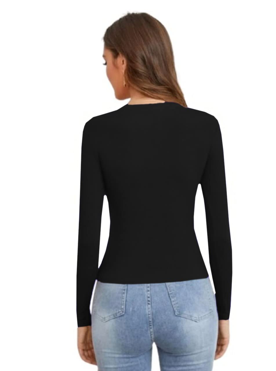Dream Beauty Fashion Women's Long-Sleeve Round-Neck Top - Image 3