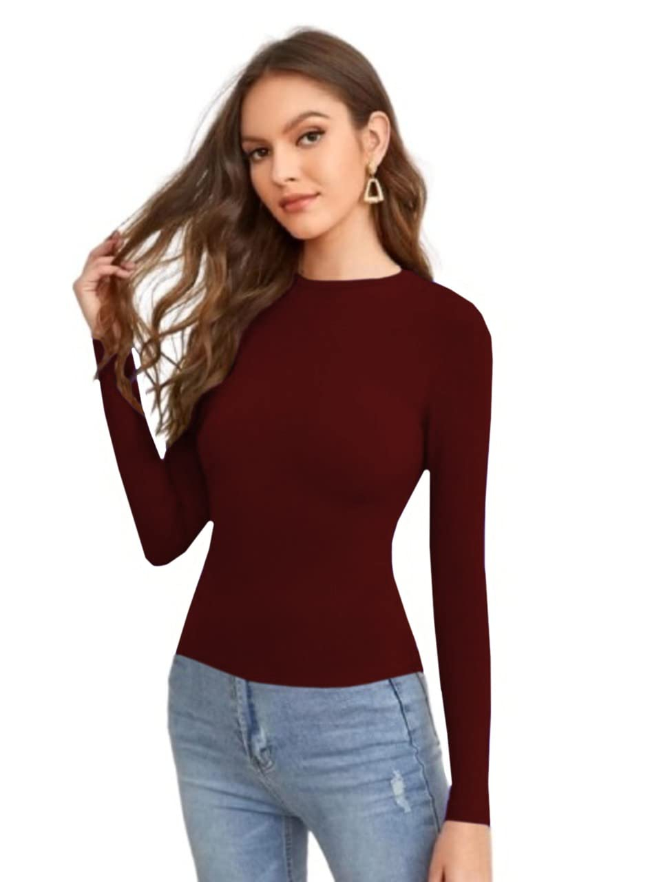 Dream Beauty Fashion Women's Long-Sleeve Round-Neck Top - Image 26