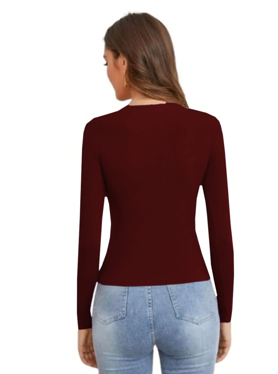 Dream Beauty Fashion Women's Long-Sleeve Round-Neck Top - Image 27