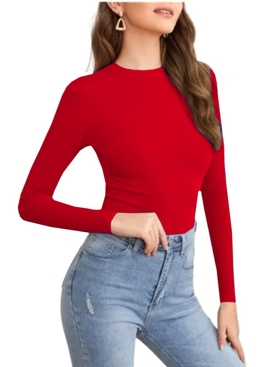 Dream Beauty Fashion Women's Long-Sleeve Round-Neck Top - Image 34