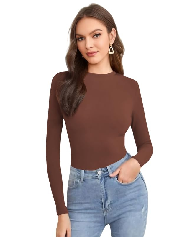 Dream Beauty Fashion Women's Long-Sleeve Round-Neck Top - Image 35