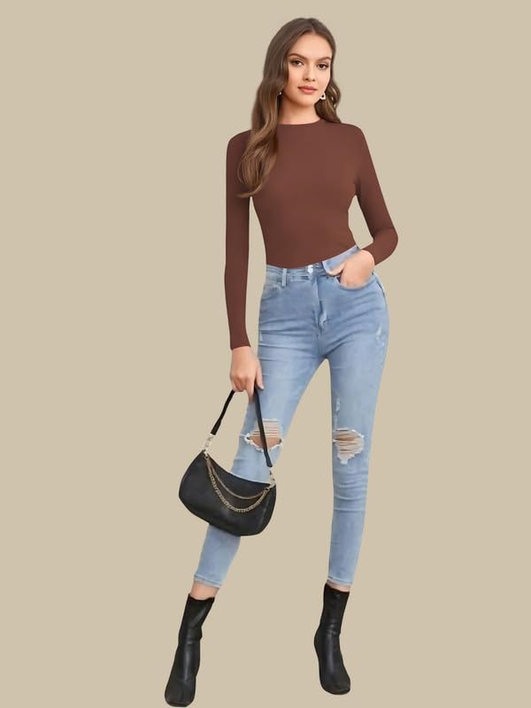 Dream Beauty Fashion Women's Long-Sleeve Round-Neck Top - Image 36
