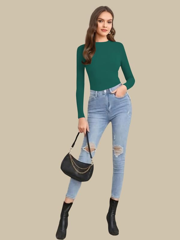 Dream Beauty Fashion Women's Long-Sleeve Round-Neck Top - Image 46