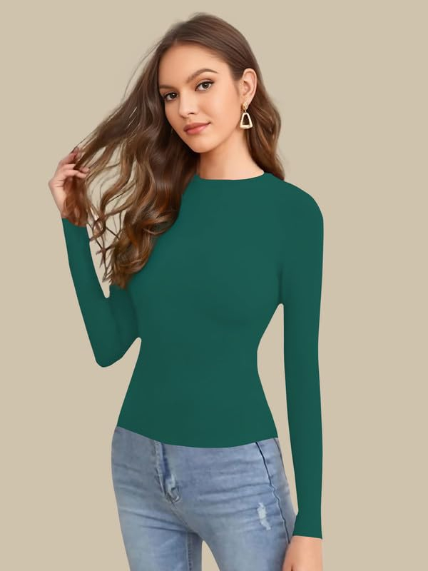 Dream Beauty Fashion Women's Long-Sleeve Round-Neck Top - Image 48
