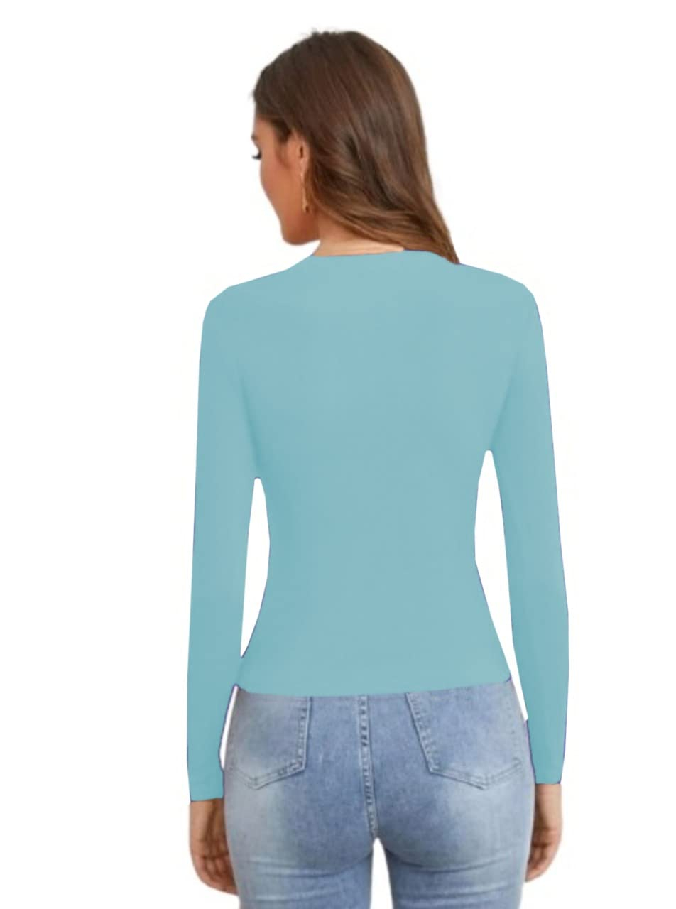 Dream Beauty Fashion Women's Long-Sleeve Round-Neck Top - Image 52