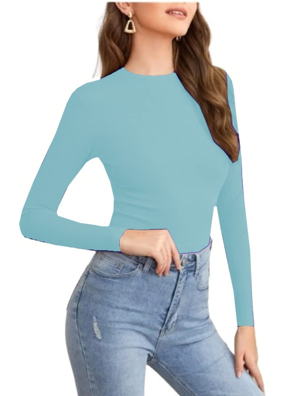 Dream Beauty Fashion Women's Long-Sleeve Round-Neck Top - Image 54