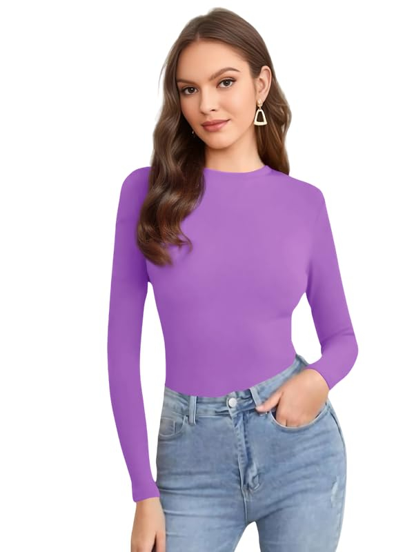 Dream Beauty Fashion Women's Long-Sleeve Round-Neck Top - Image 61